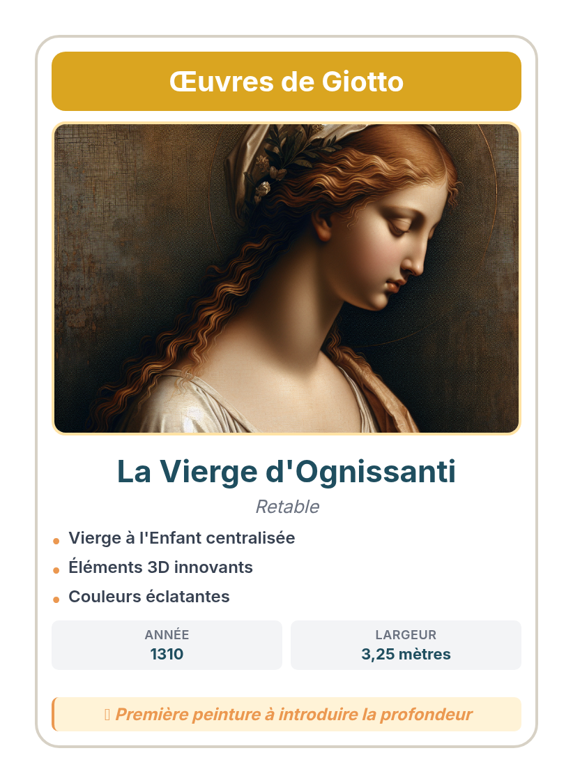La Vierge d'Ognissanti